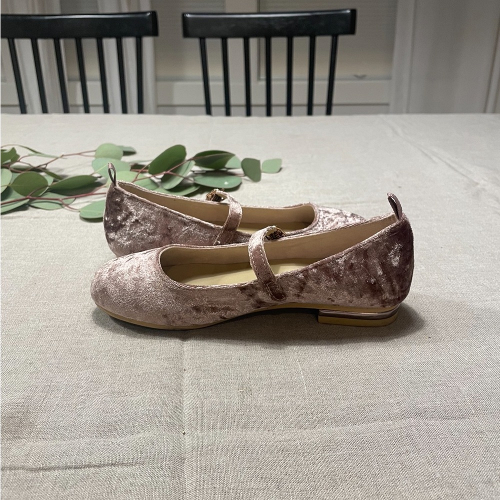 Cat and Jack velvet shoes - Picture 2 of 5